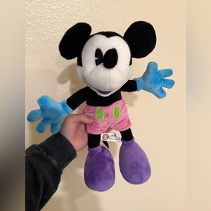 Disneyland WDW posable Mickey Mouse plush